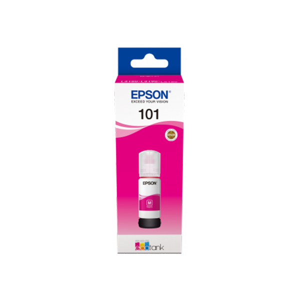Epson 101 Magenta Ink Bottle For EcoTank (70 ml)