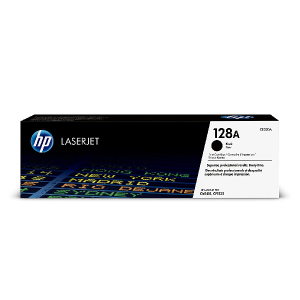 HP 128A (CE320A) Black Toner Cartridge