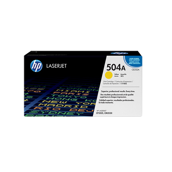 HP 504A (CE252A) Yellow Toner Cartridge