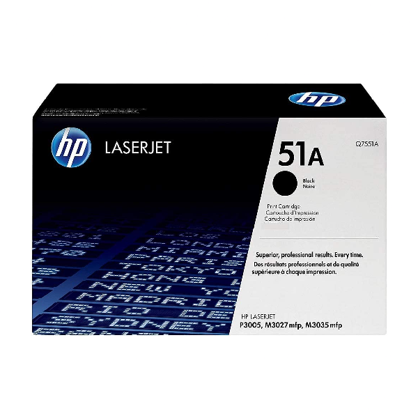 HP 51A (Q7551A) Black Toner Cartridge