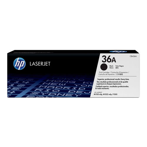 HP 36A (CB436A) Black Toner Cartridge
