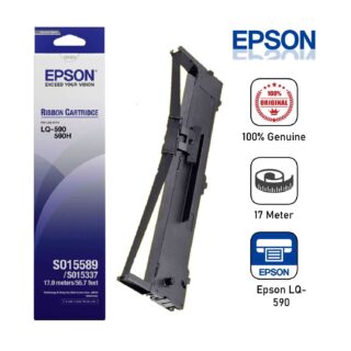 Epson LQ-590/690 Cartridge Ribbon Black