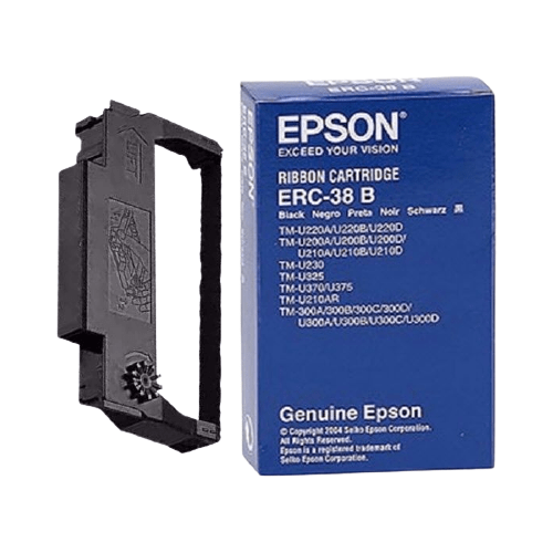 Epson ERC 38B (Original) Black Ribbon Cartridge