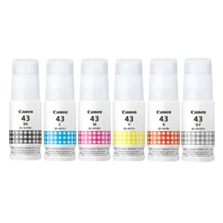 Canon GI-43 Colors 6-Ink Bottles Each