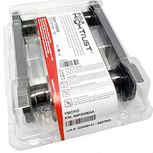 Evolis YMCKO 200 Prints HighTrust Colour Ribbon