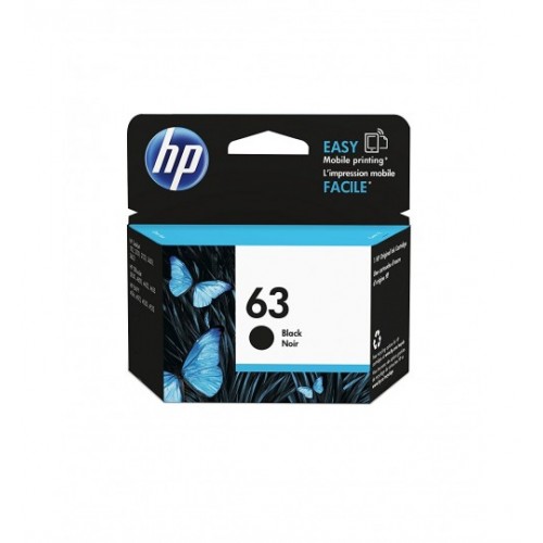 HP 63 Black Cartridge Ink