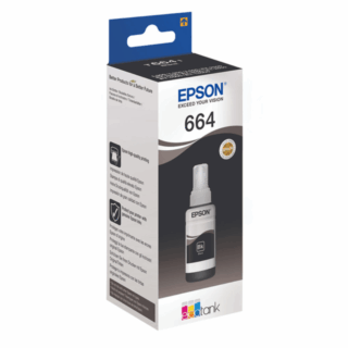 Epson 664 (T6641) Black Ink Bottle 70ml