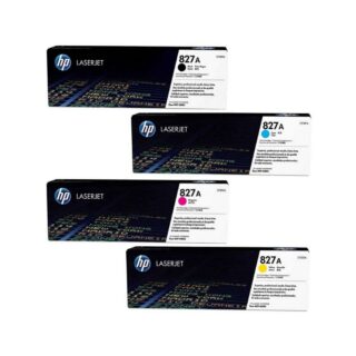 HP 827A Toner Cartridges Cyan Magenta Yellow Each