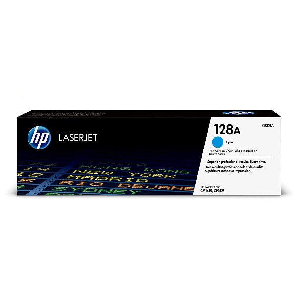 HP 128A (CE321A) Cyan Toner Cartridge