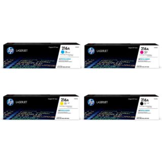 HP 216A Cyan Yellow Magenta Toners Each