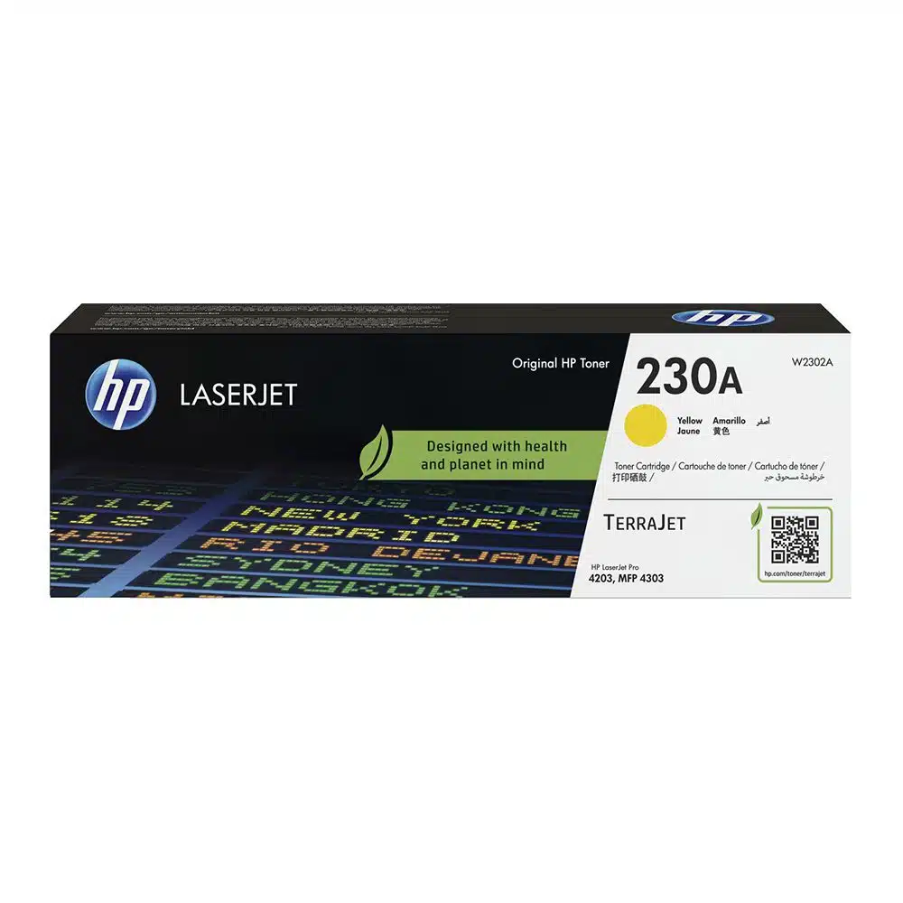 HP 230A Magenta Cyan Yellow Toners Each Color