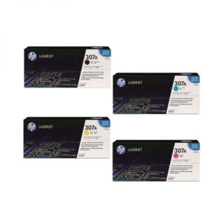 HP 307A (CE741A) Color Toner Cartridges Each