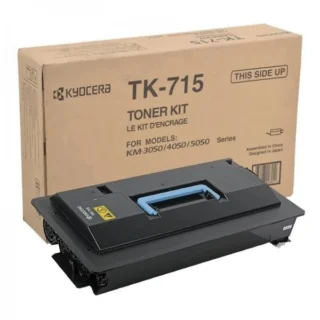 Kyocera TK-715 Cartridge Black Toner