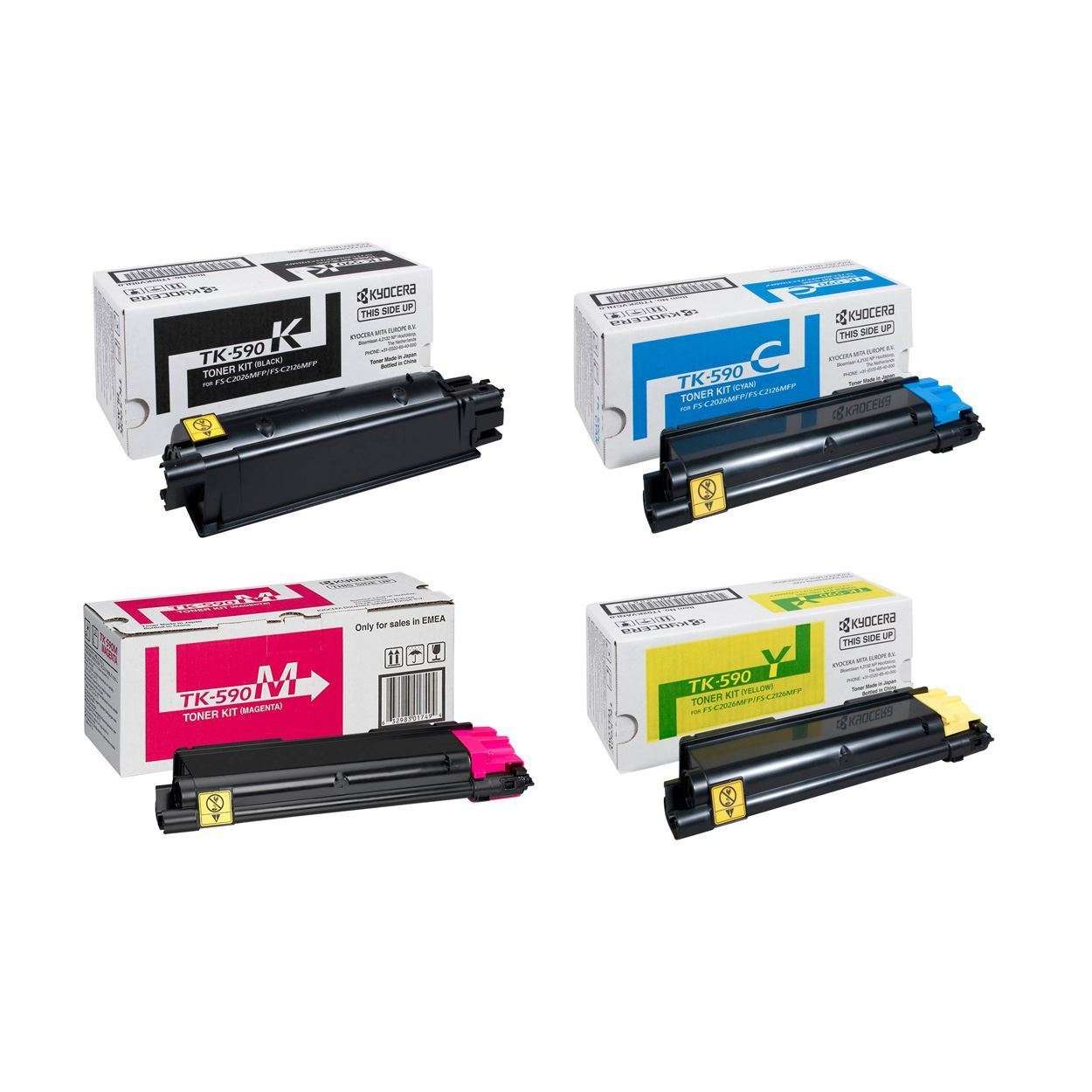 Kyocera TK-590 Toners (Compatible) Cartridges Each