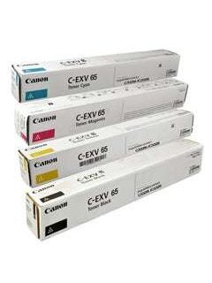C-EXV 65 Canon Cyan Yellow Magenta Toners Each