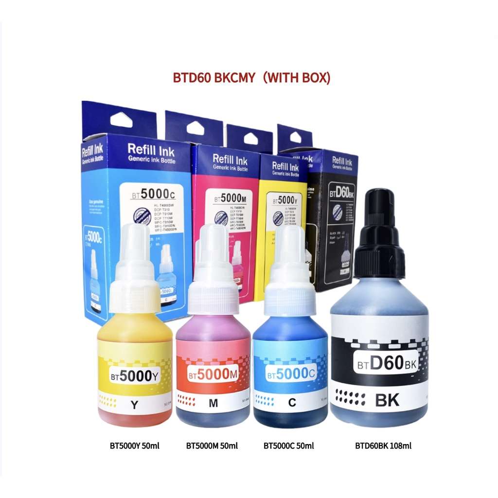 Brother BTD60 BT5000 Inks (Premium) Each
